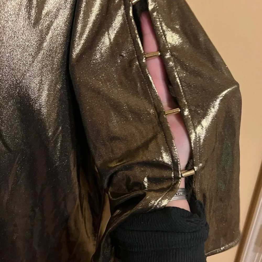 Michael‎ kors medium shiny blouse